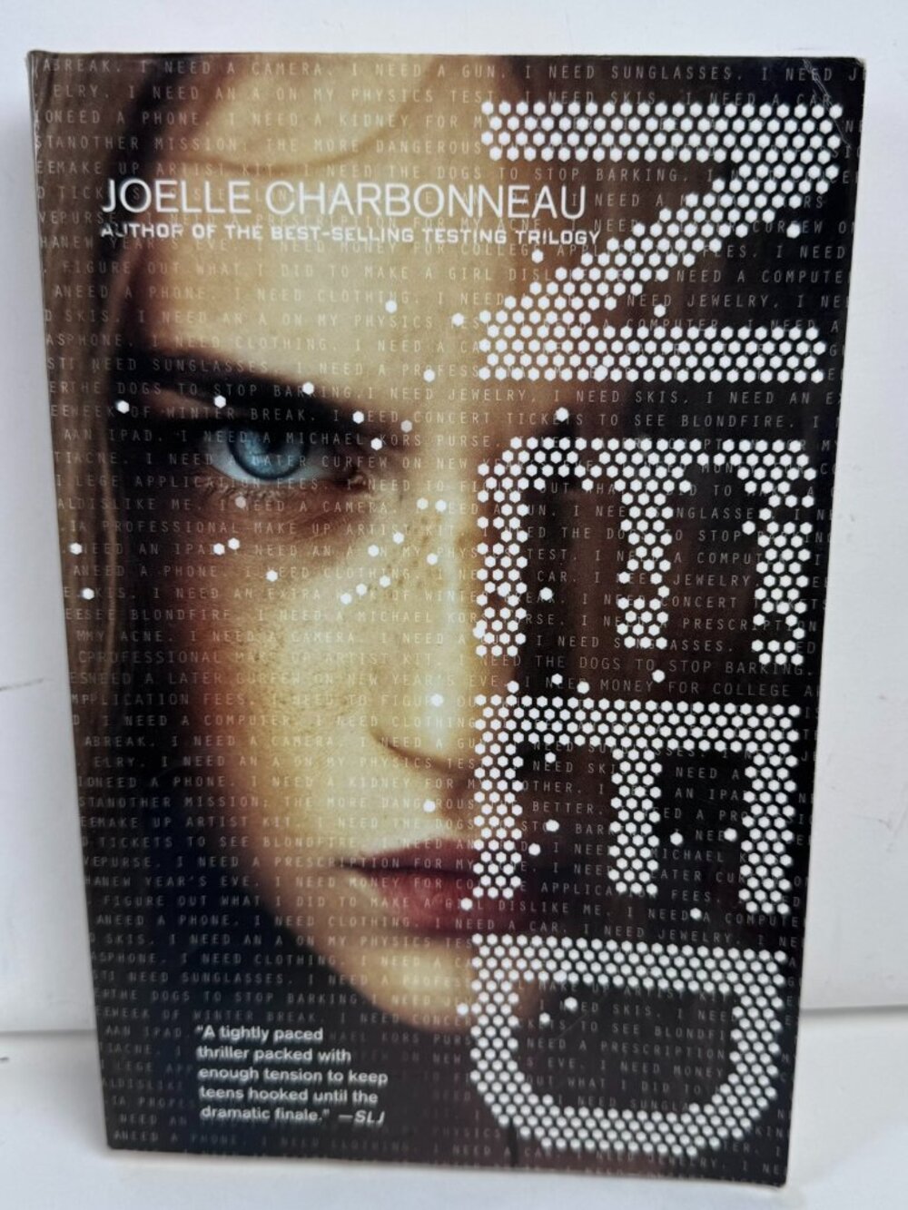 Need by Joelle Charbonneau Paperback Novel YA Mystery Thriller 9780544938830